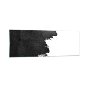 Glastavla - Bild på glas - Element: jord - 90x30 cm
