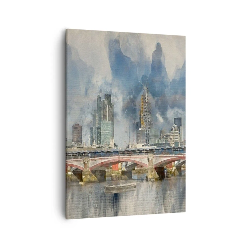 Canvastavla - Bild på duk - London i hela sin prakt - 50x70 cm