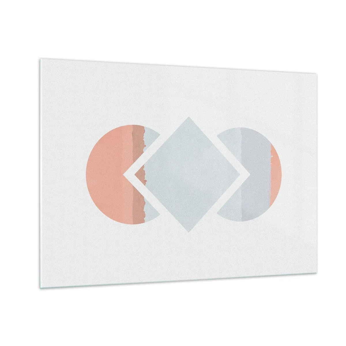 Glastavla - Bild på glas - Situationen är klar - 100x70 cm