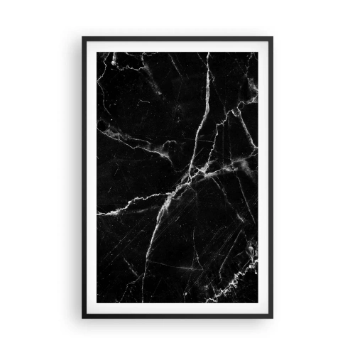 Affisch i svart ram - Stenens hemliga liv - 61x91 cm