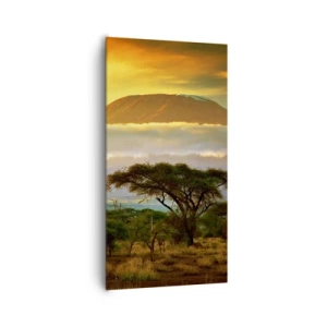 Canvastavla - Bild på duk - Resenärens dröm - 65x120 cm