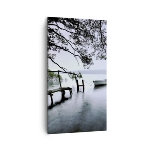 Canvastavla - Bild på duk - Så kopplar du av - 45x80 cm