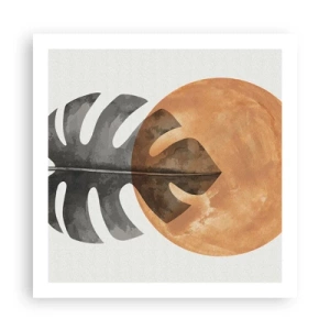 Affisch - Alltid solen - 60x60 cm