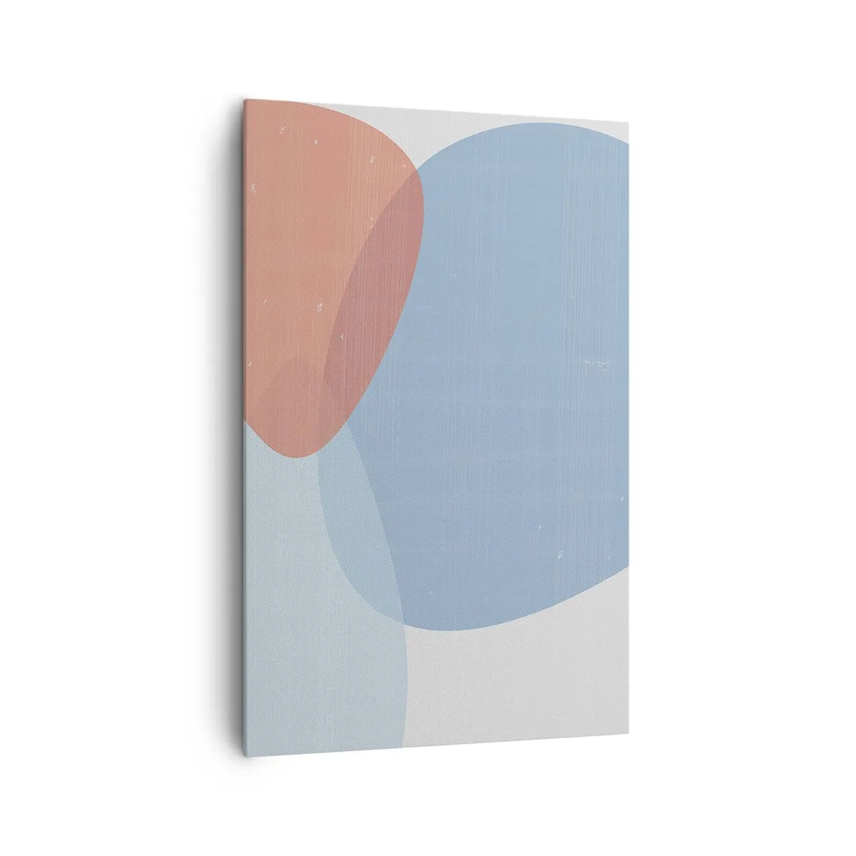 Canvastavla - Bild på duk - Pastellfärgade relationer - 80x120 cm