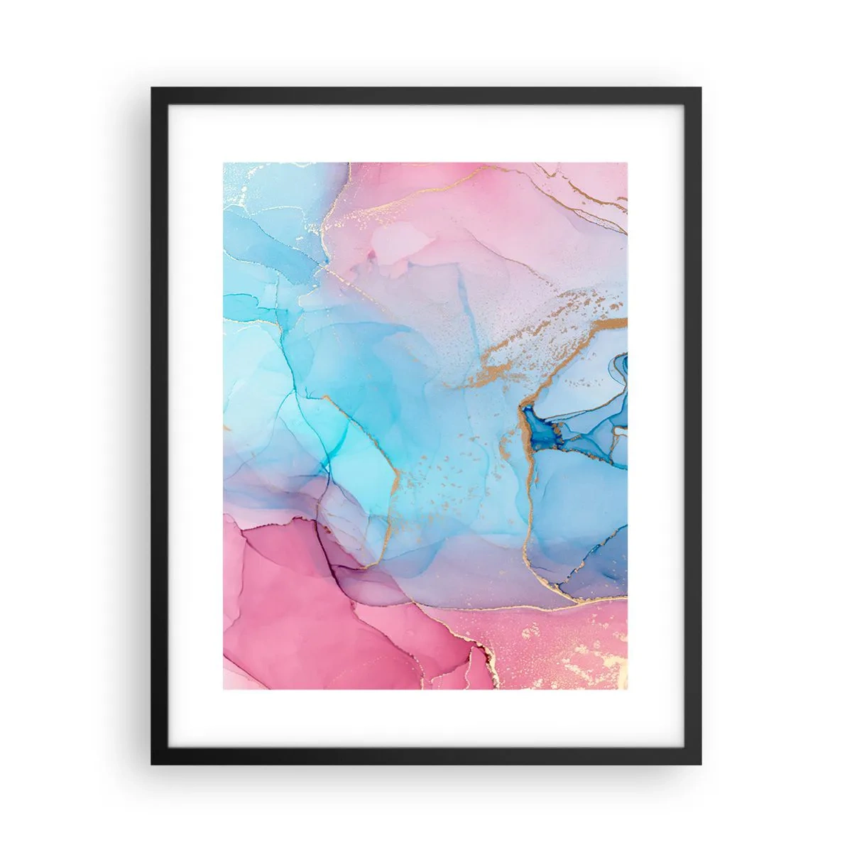 Affisch i svart ram - Möte och infiltration - 40x50 cm
