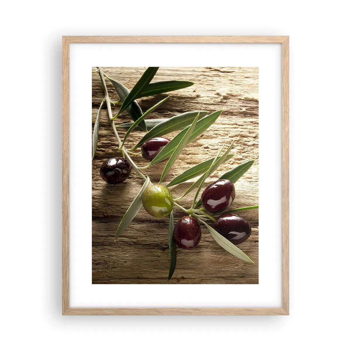 Affisch i ram av ljusek - Direkt från naturen - 40x50 cm