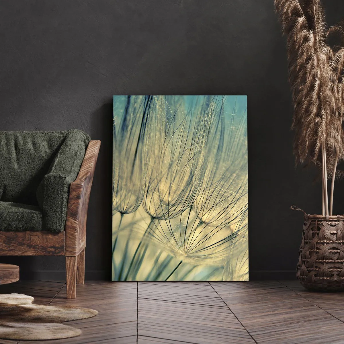 Canvastavla - Bild på duk - I väntan på vinden - 50x70 cm