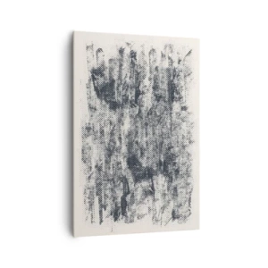 Canvastavla - Bild på duk - Dimmig komposition - 70x100 cm
