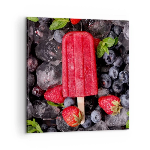 Canvastavla - Bild på duk - En smak av varm sommar - 60x60 cm