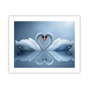 Affisch - Tid för kärlek - 50x40 cm