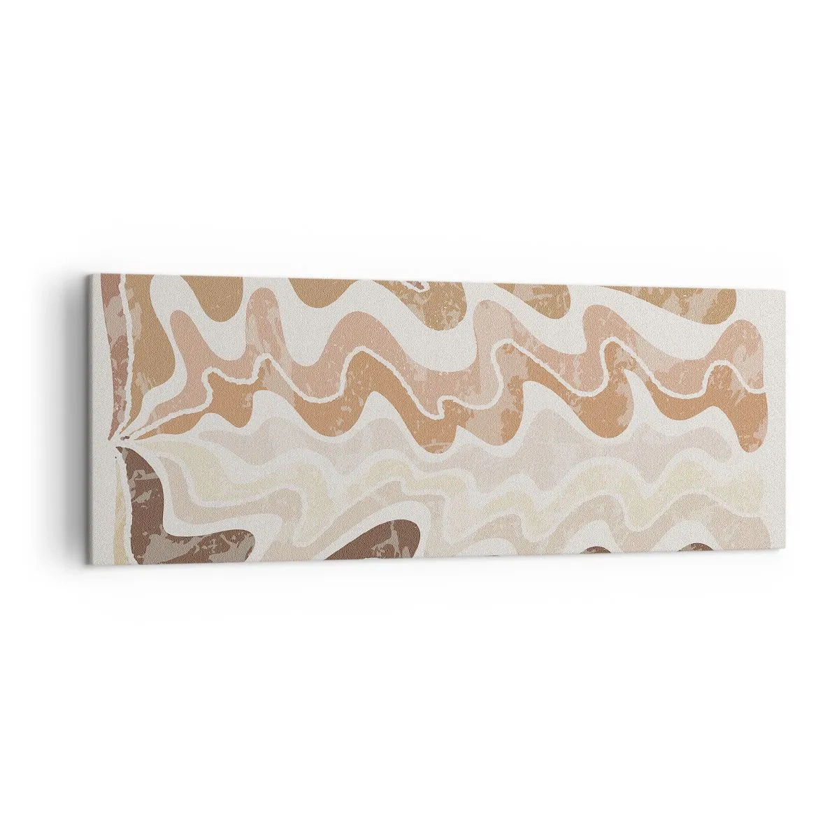 Canvastavla - Bild på duk - Bra energi - bra känslor - 140x50 cm