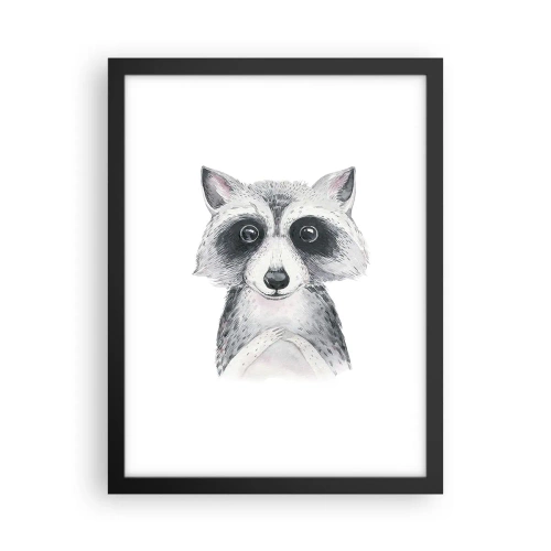 Affisch i svart ram - En stund för känslor - 30x40 cm