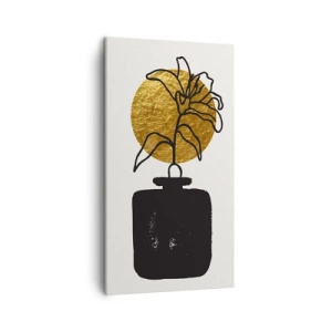 Canvastavla - Bild på duk - Guldvärd skönhet - 45x80 cm