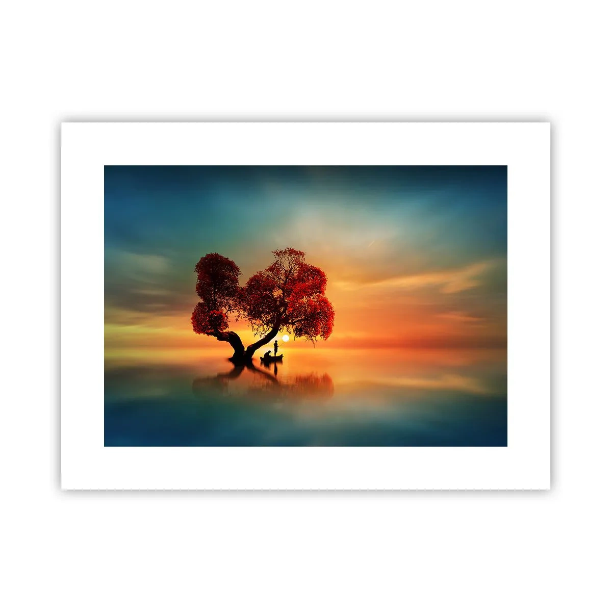 Affisch - Avlägsen tystnad - 40x30 cm