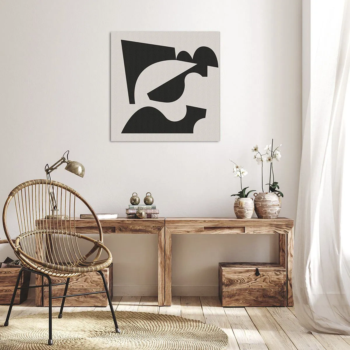 Canvastavla - Bild på duk - För självmontering - 60x60 cm