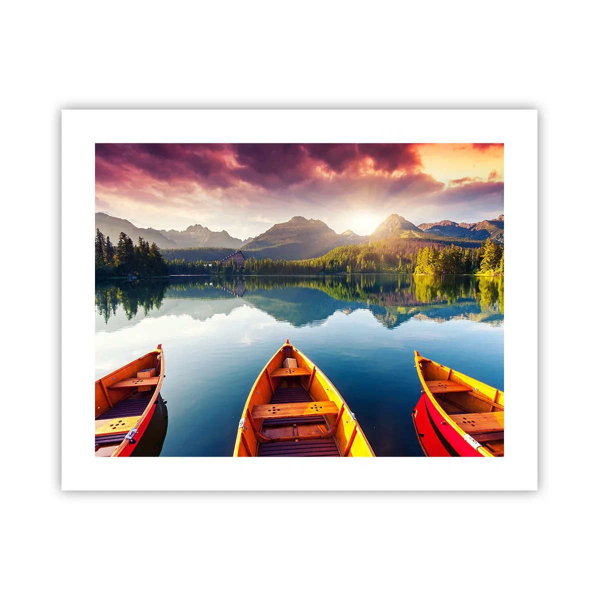 Affisch - Ingenting mot naturen - 50x40 cm