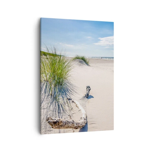 Canvastavla - Bild på duk - Vackrast? Östersjöstrand - 50x70 cm