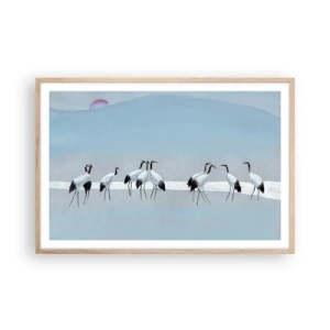 Affisch i ram av ljusek - Efter en het dag - 91x61 cm