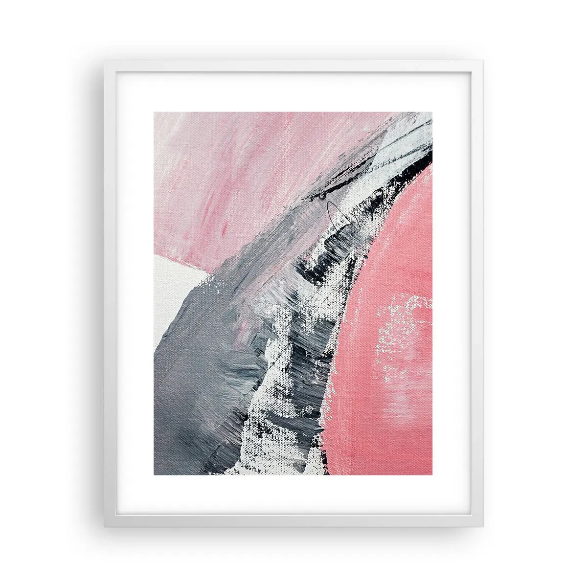 Affisch i vit ram - Anpassad komposition - 40x50 cm