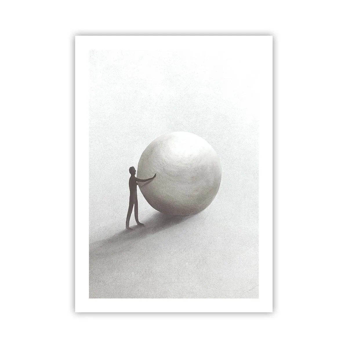 Affisch - Livets spel - 50x70 cm