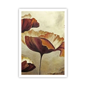 Affisch - Ängsblommor - 70x100 cm