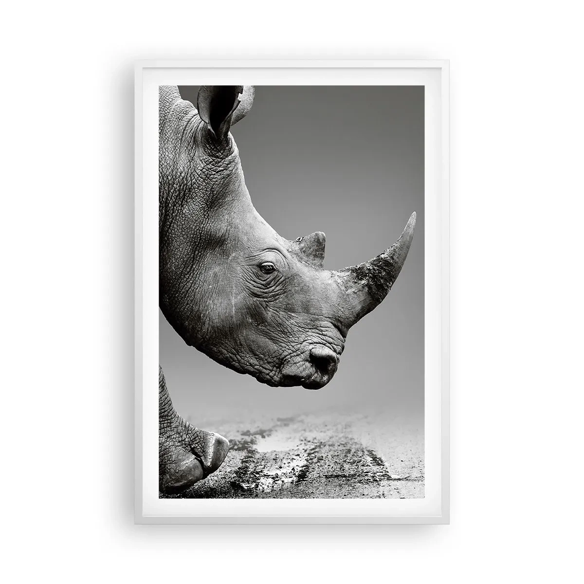 Affisch i vit ram - Ostoppbar kraft - 61x91 cm