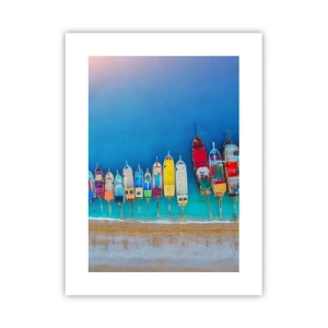 Affisch - Ur fågelperspektivet - 30x40 cm