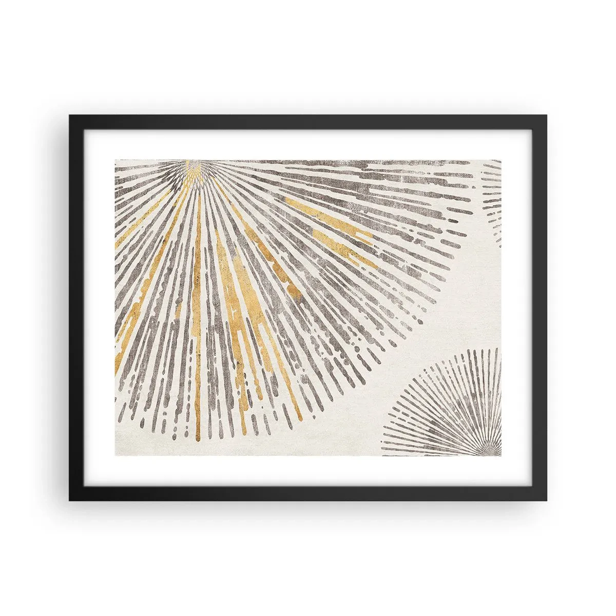 Affisch i svart ram - Radiens skönhet - 50x40 cm