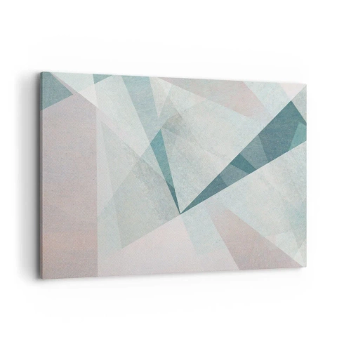 Canvastavla - Bild på duk - Lugnt trots dynamiskt - 120x80 cm