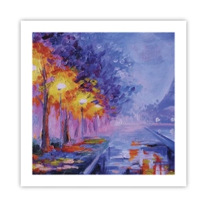 Affisch - Drömpromenad - 50x50 cm