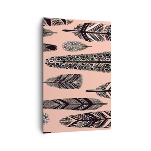 Canvastavla - Bild på duk - Indiansk middag - 80x120 cm