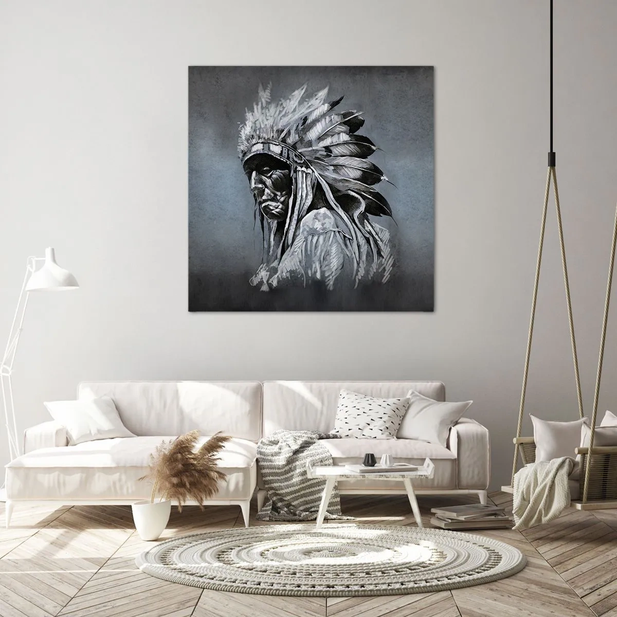 Canvastavla - Bild på duk - Tillbaka till rötterna - 70x70 cm