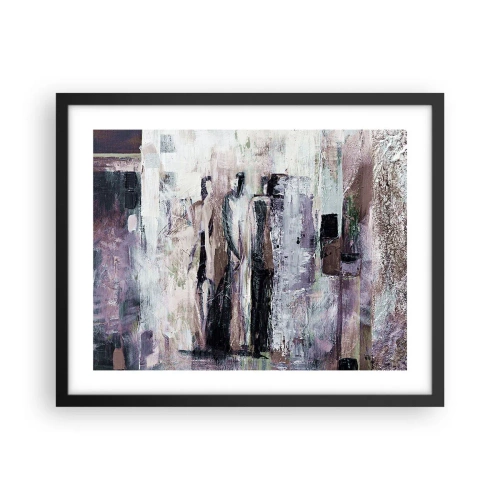 Affisch i svart ram - De mystiska tre - 50x40 cm