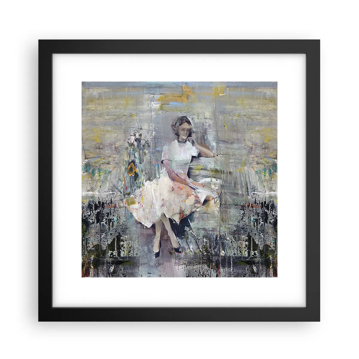 Affisch i svart ram - Klassisk och modern - 30x30 cm