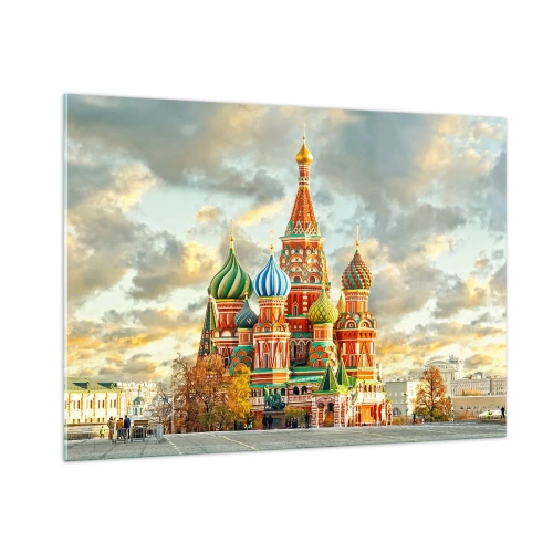 Glastavla - Bild på glas - Även Disney skulle inte komma på det - 100x70 cm
