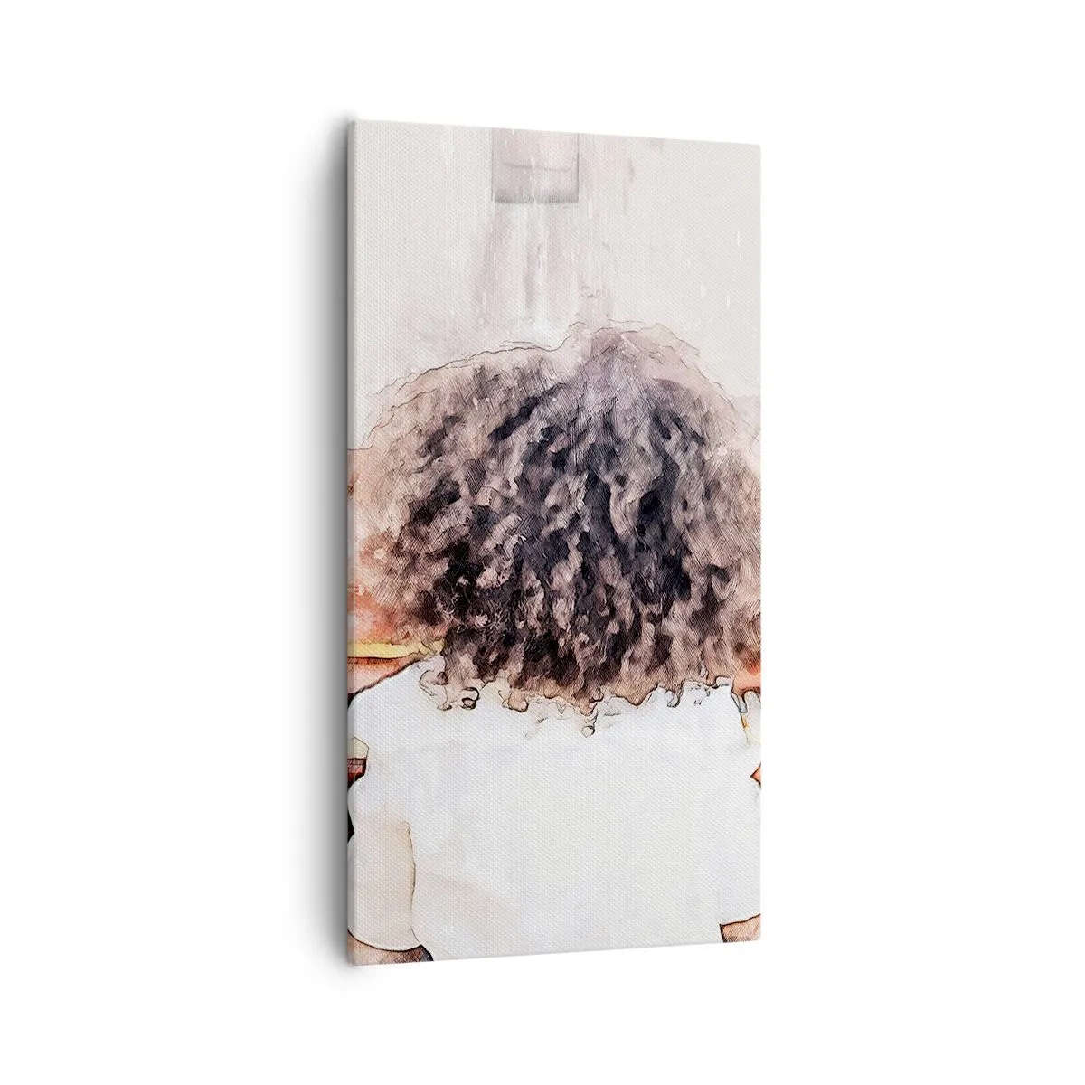 Canvastavla - Bild på duk - I en ny värld - 55x100 cm