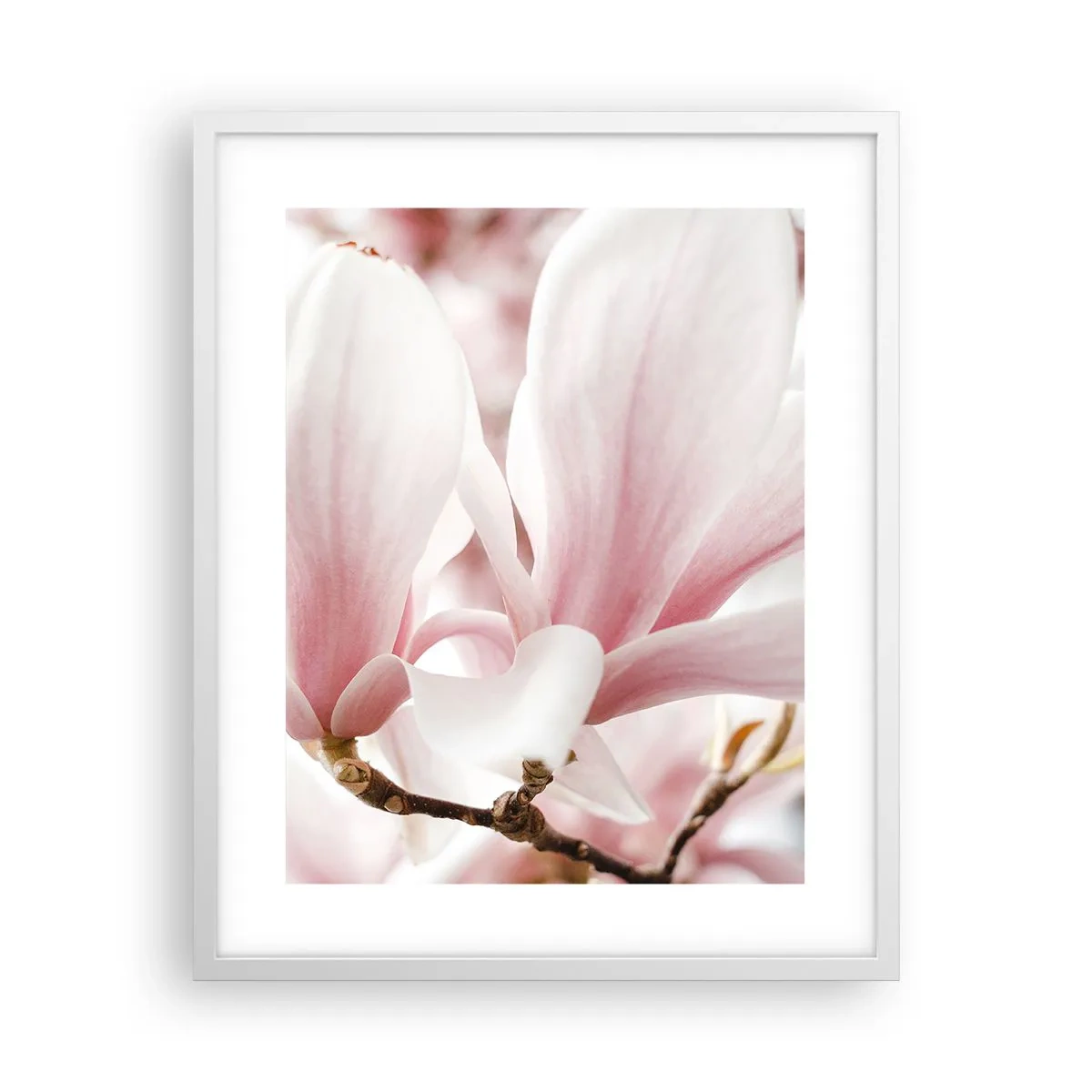 Affisch i vit ram - Oändlig känslighet - 40x50 cm