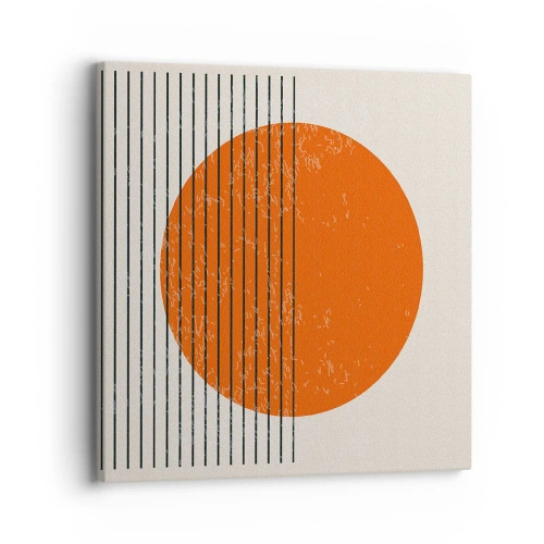 Canvastavla - Bild på duk - Alltid solen - 30x30 cm