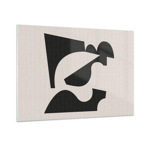 Glastavla - Bild på glas - För självmontering - 100x70 cm