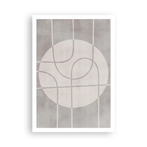 Affisch - Cirkulärt och rakt fram - 70x100 cm