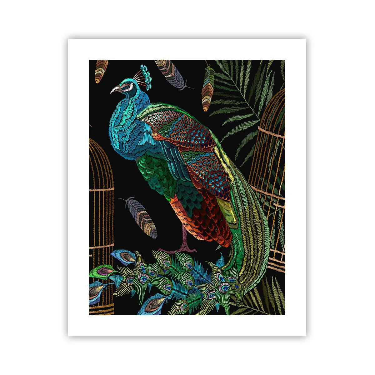 Affisch - I kungliga kläder - 40x50 cm