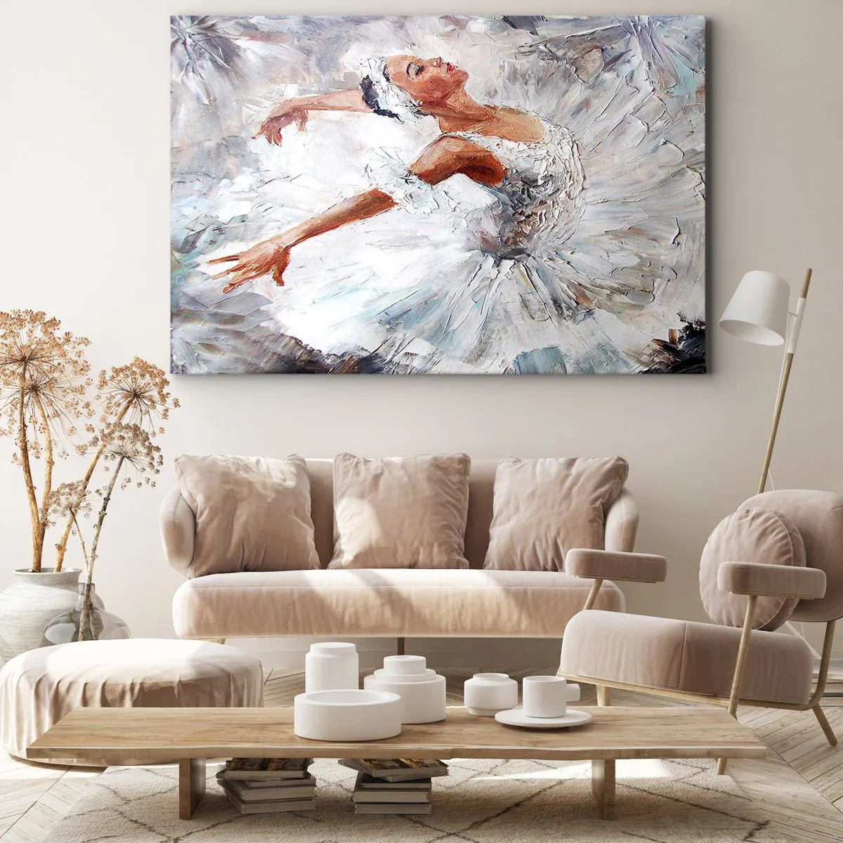 Canvastavla - Bild på duk - Fin och lätt som tyll - 70x50 cm