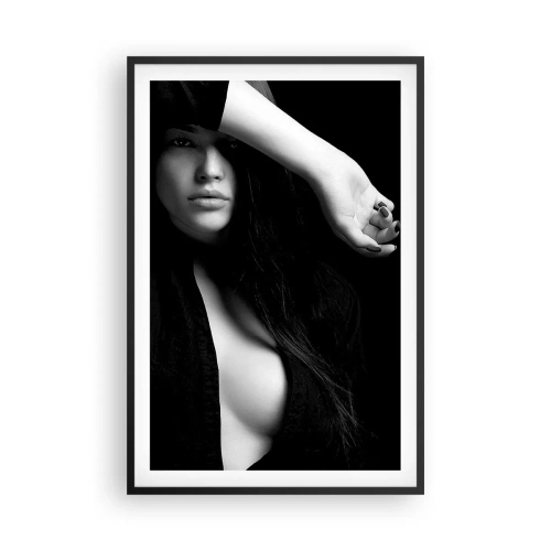 Affisch i svart ram - Förförelsens skola - 61x91 cm