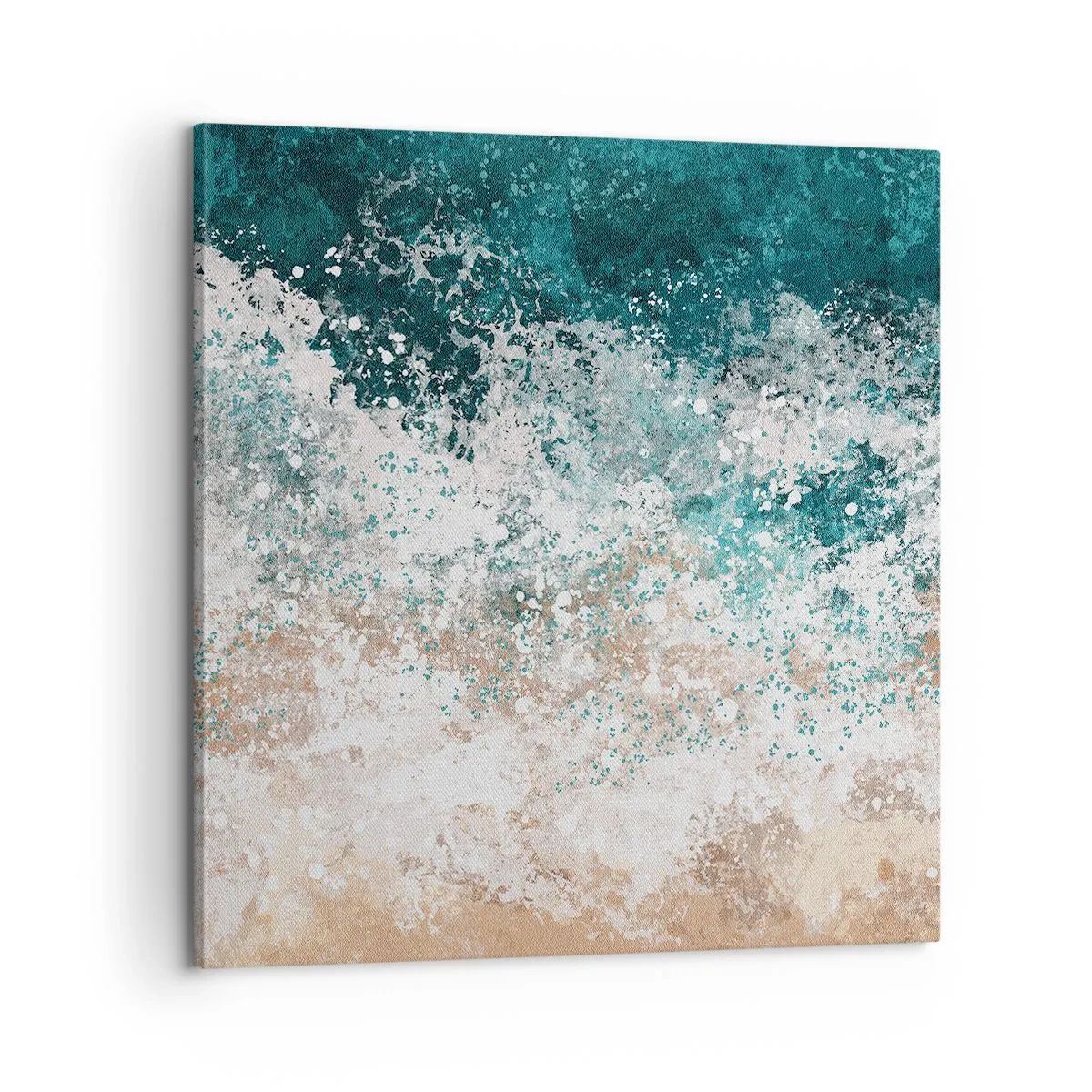 Canvastavla - Bild på duk - Berättelser från havet - 60x60 cm