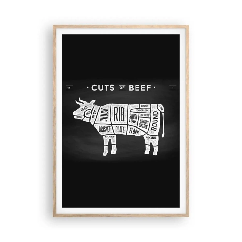 Affisch i ram av ljusek - Styckarens ABC - 70x100 cm