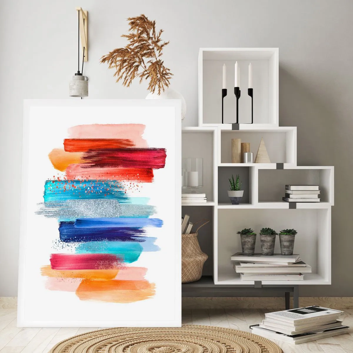 Affisch - Upp och ner  - 70x100 cm