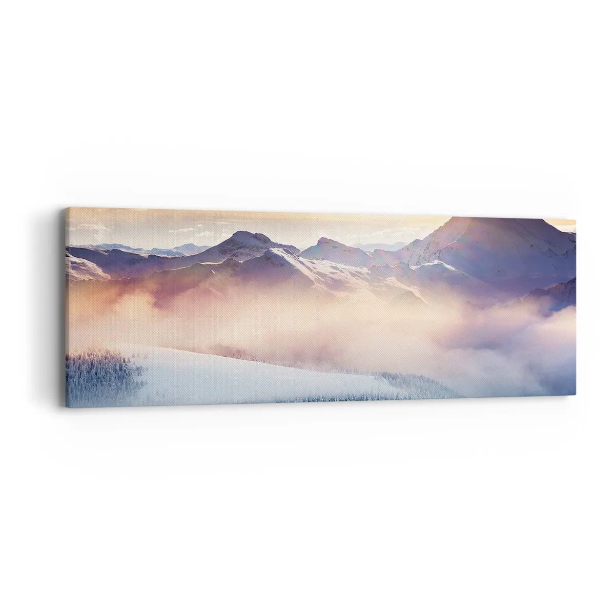 Canvastavla - Bild på duk - Naturens styrka och renhet - 90x30 cm