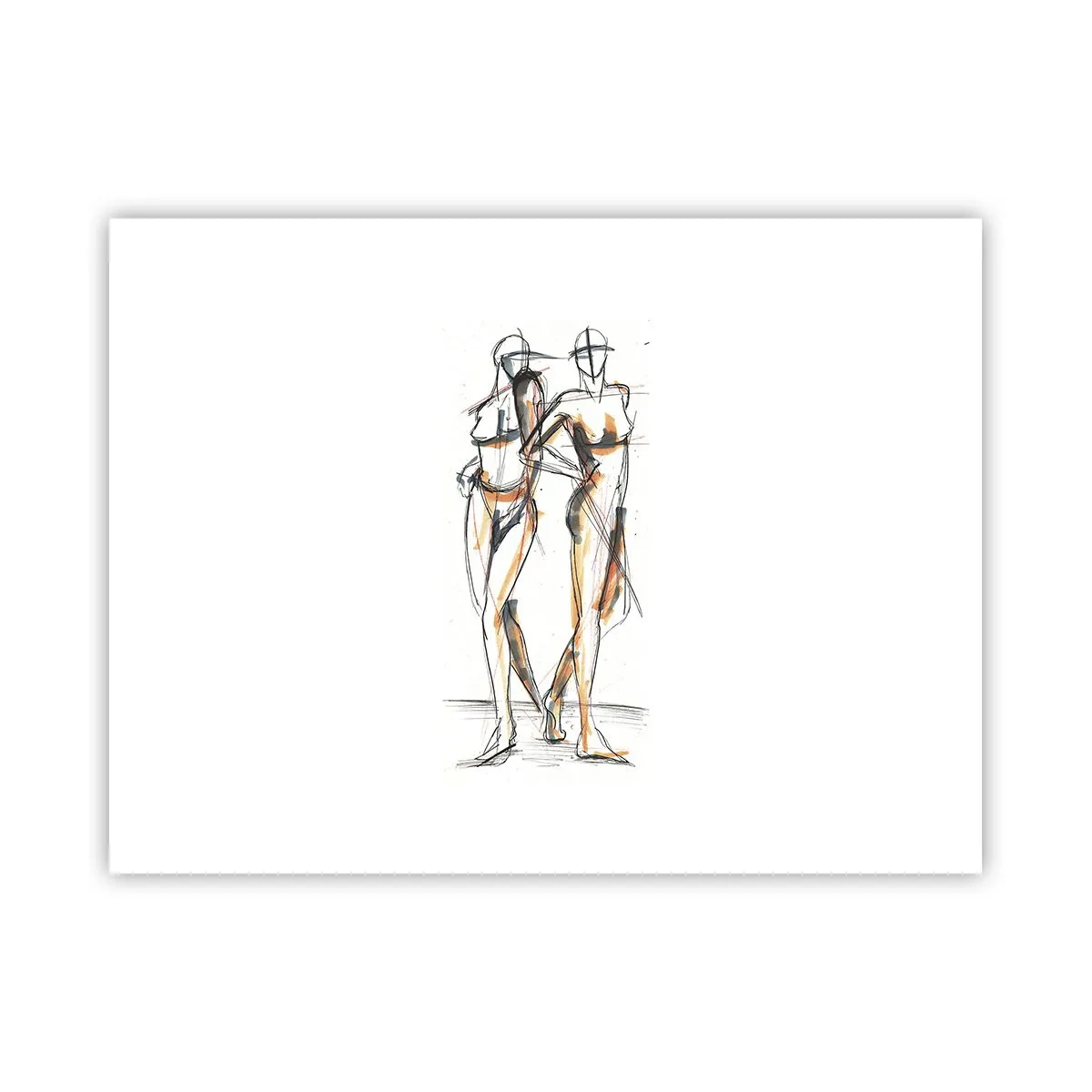 Affisch - Charmens studie - 40x30 cm