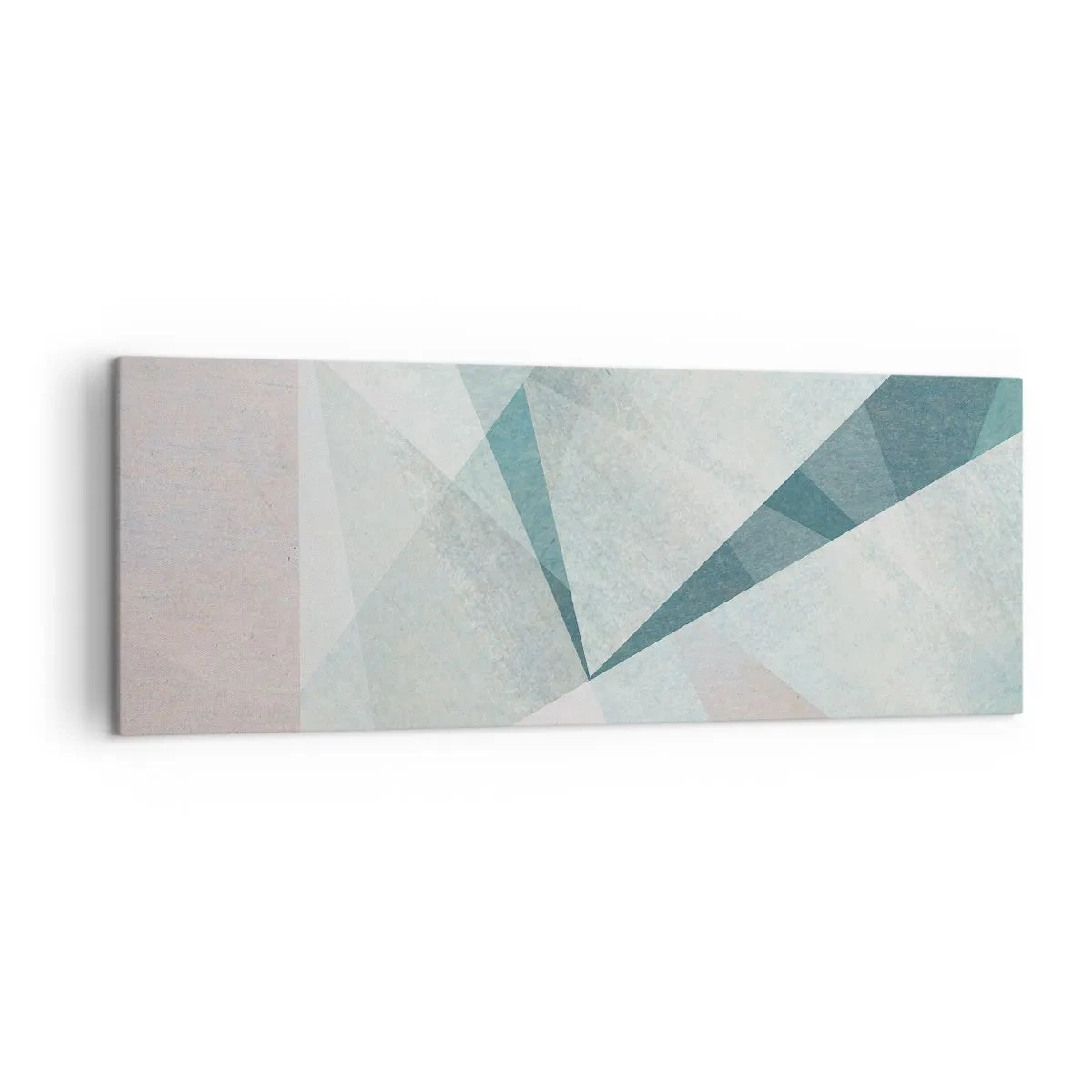 Canvastavla - Bild på duk - Lugnt trots dynamiskt - 140x50 cm