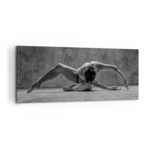 Canvastavla - Bild på duk - Upphittad symmetri - 100x40 cm